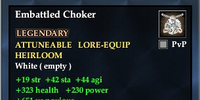 Embattled Choker