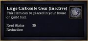 Large Carbonite Gear (Inactive)