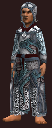 Magus's Ensorcelled Satin Robe (Equipped)