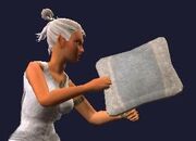 Ornamental Fist Cushion (Equipped)