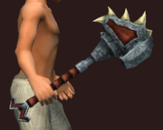 Razor-Tipped Axe Blade (Equipped)
