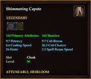Shimmering Capote