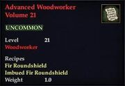 Advanced Woodworker Volume 21