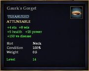 Gaurk's Gorget