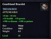 Gearblood Bracelet