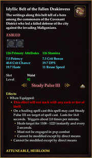 Idyllic Belt of the Fallen Drakinvess