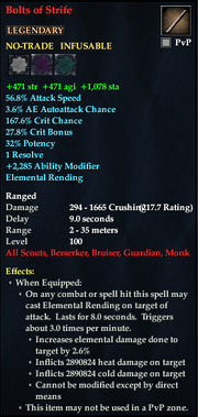 Bolts of Strife