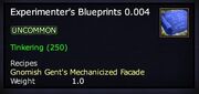 Experimenter's Blueprints 0.004