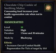 Chocolate Chip Cookie of Seething Malice