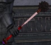 Screaming Mace (equipped)