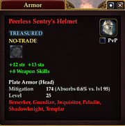 Peerless Sentry's Helmet