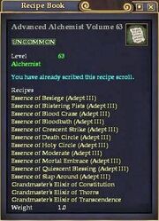 Advanced Alchemist Volume 63
