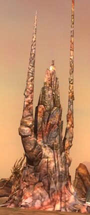 A petrified roper (inert)