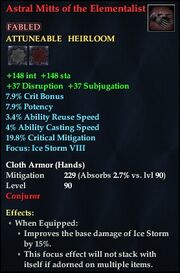Astral Mitts of the Elementalist