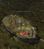 A granite rumbler
