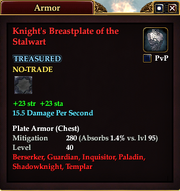 Knight's Breastplate of the Stalwart
