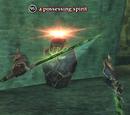A possessing spirit