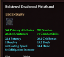 Ruthless Deadwood Wristband