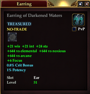 Earring of Darkened Waters