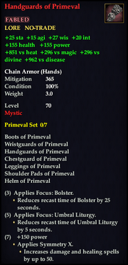 Handguards of Primeval