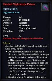 Twisted Nightshade Poison