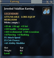 Jeweled Ydallian Earring