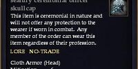 Seafury ceremonial officer skullcap