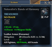Naturalist's Bands of Harmony