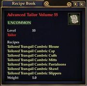 Advanced Tailor Volume 55