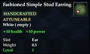 Fashioned Simple Stud Earring