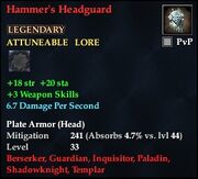 Hammer's Headguard