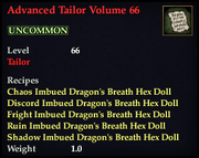 Advanced Tailor Volume 66
