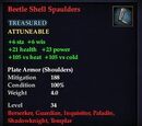 Beetle Shell Spaulders