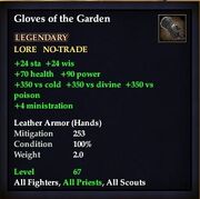 Gloves of the Garden