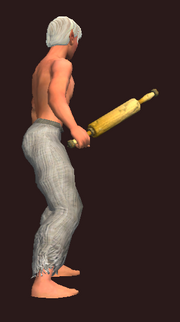Weighty Rolling Pin (Equipped)
