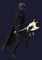 Ancient Kejek Axe (Equipped)