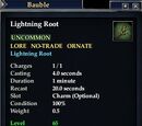 Lightning root