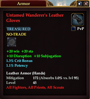 Untamed Wanderer's Leather Gloves