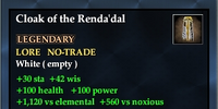 Cloak of the Renda'dal