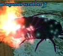 An aqueous scrubber