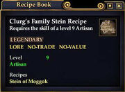 Clurg's Family Stein Recipe