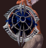 Rallosian Round Shield of Brutal Rejection (Equipped)