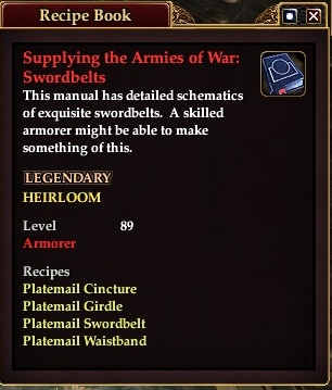 Supplying the armies of war Swordbelts