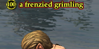 A frenzied grimling