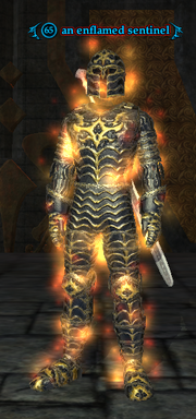 An enflamed sentinel