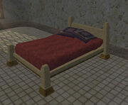 Dervish double bed (Visible)