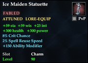 Ice Maiden Statuette