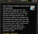 Isle of Refuge Prestige Home Deed of Ownership