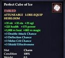 Perfect Cube of Ice