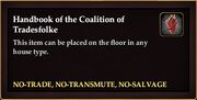 Handbook of the Coalition of Tradesfolke